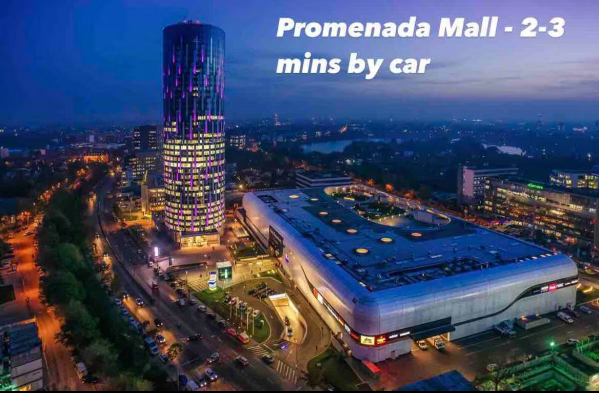 Promenada Mall at night